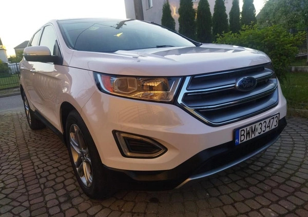 Ford EDGE cena 82900 przebieg: 137000, rok produkcji 2017 z Łapy małe 379